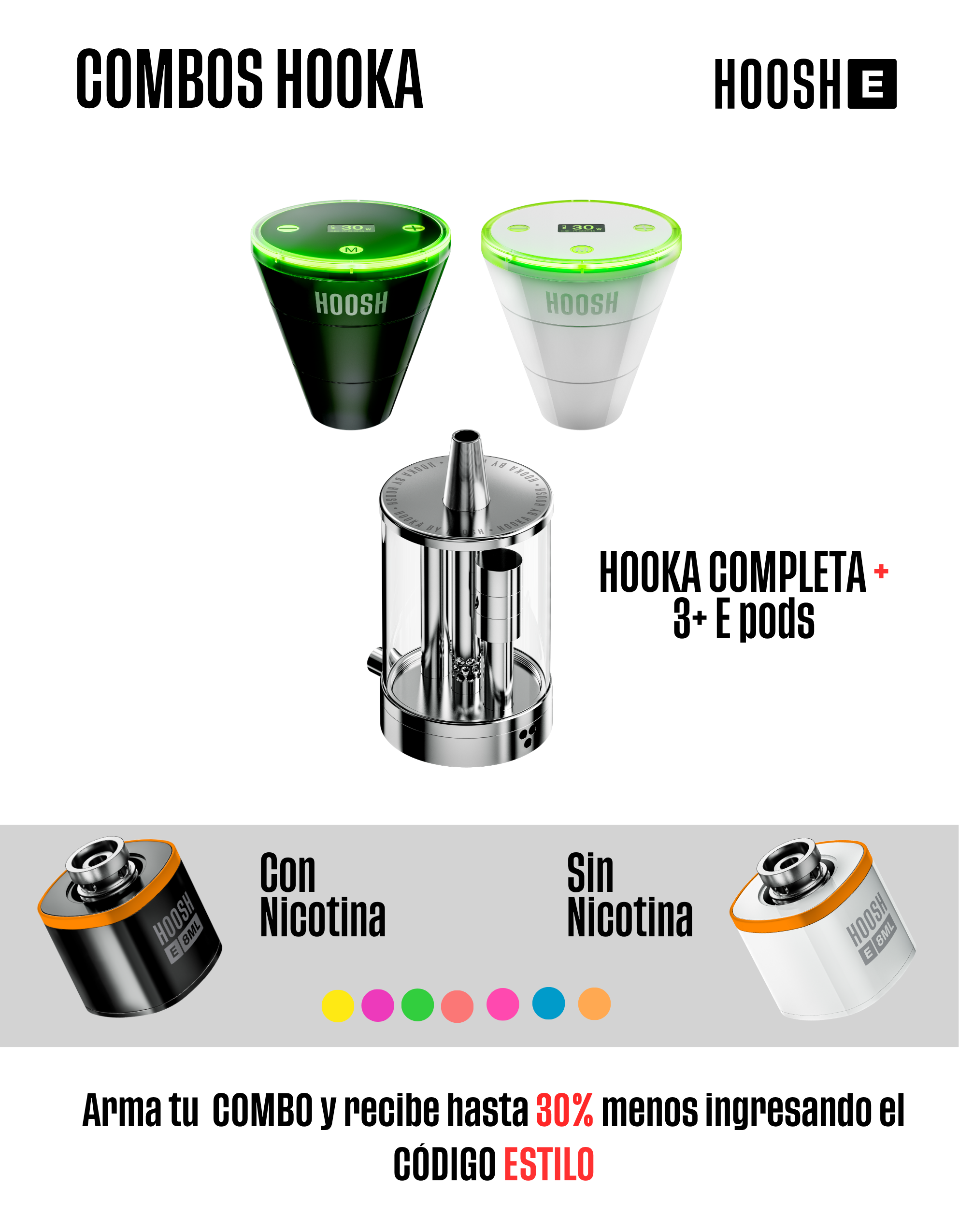 Combo Bsico + 6 Epods